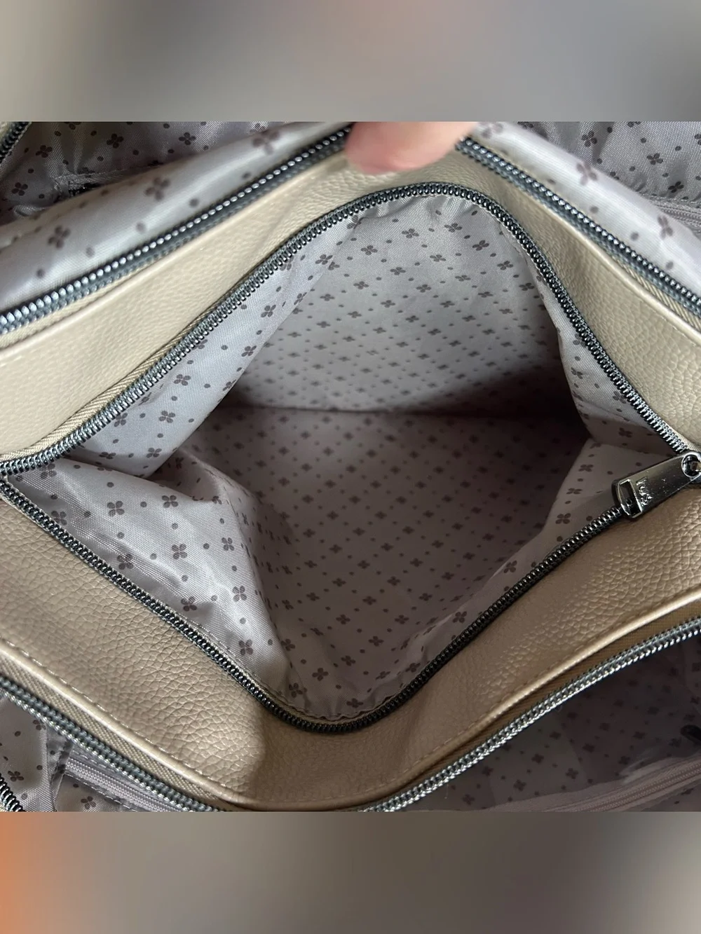 Lug Aviator Carry-All Tote Bag Camo Taupe